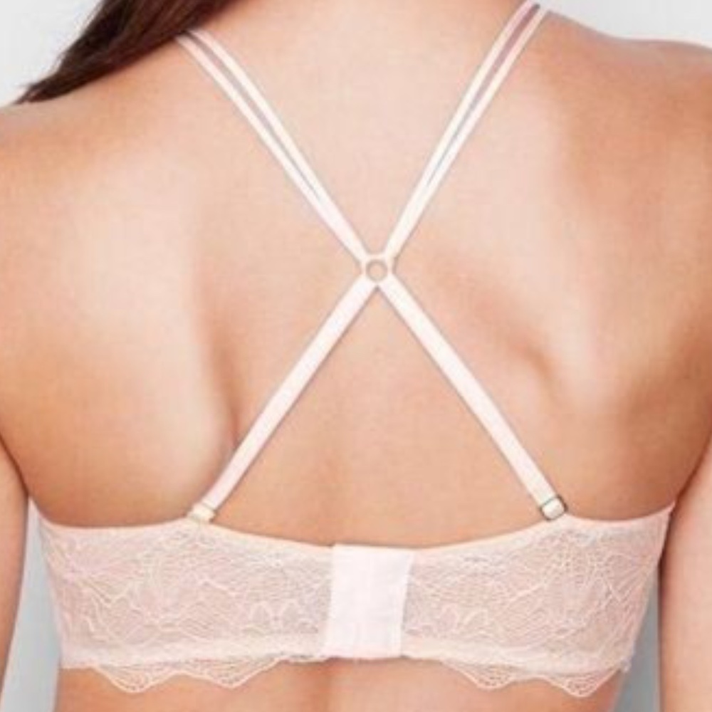 VS S High Neck Bralette Lace Up - Picture 11 of 16